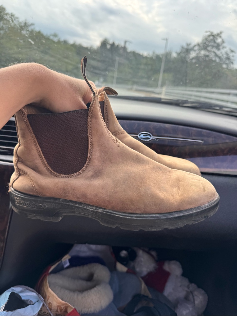 Blundstone weathered Chelsea Ankle Booties size 10 - Picture 3 of 9